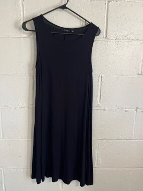 Apt. 9 Black Sleeveless A-Line Dress